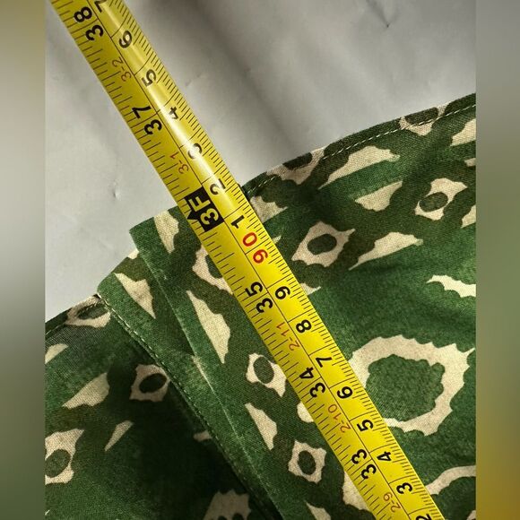 NWT FARM RIO FOR ANTHROPOLOGIE SIZE L midi skirt floral trapeze with pockets - Picture 12 of 12